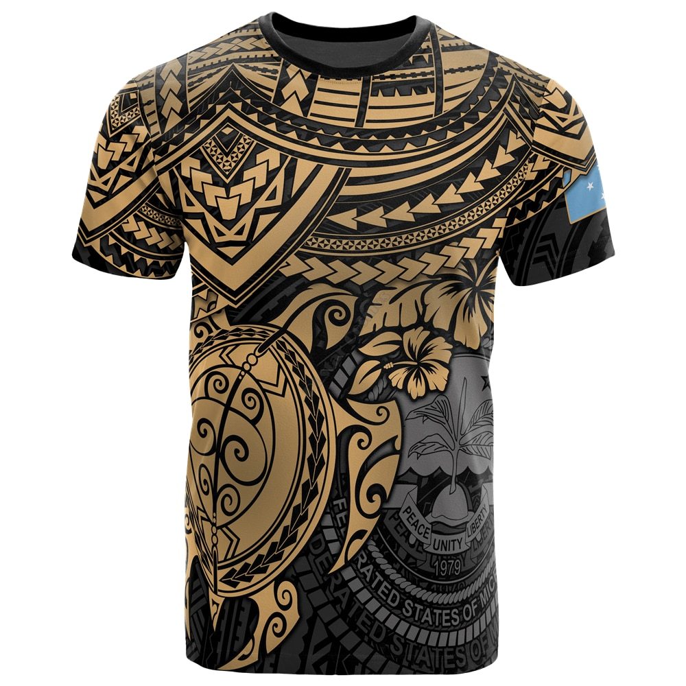 Simple And Creative Printed Short Sleeve