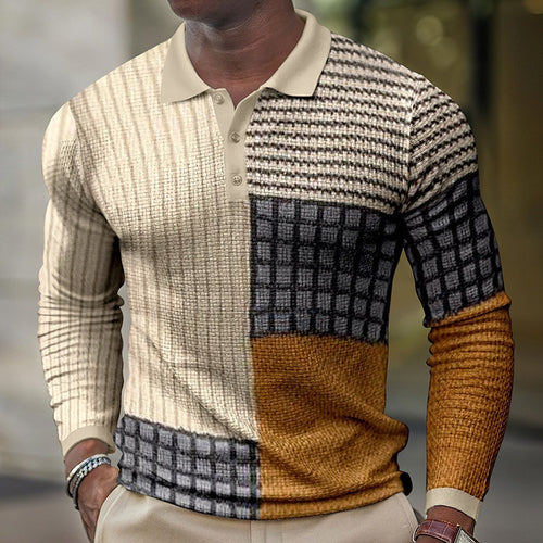 3D Printing Casual Retro Long Sleeve Top