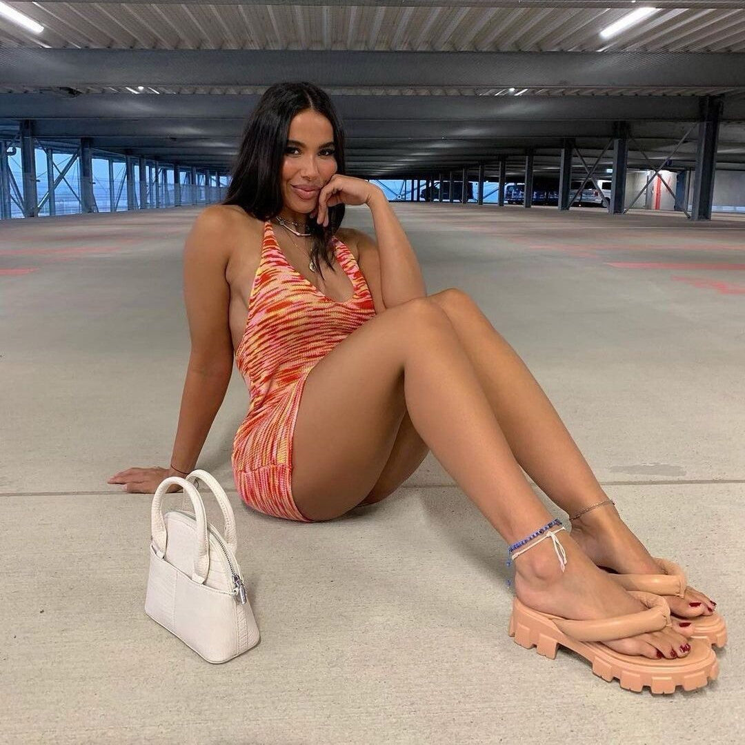 Platform Heightened Flip Flops