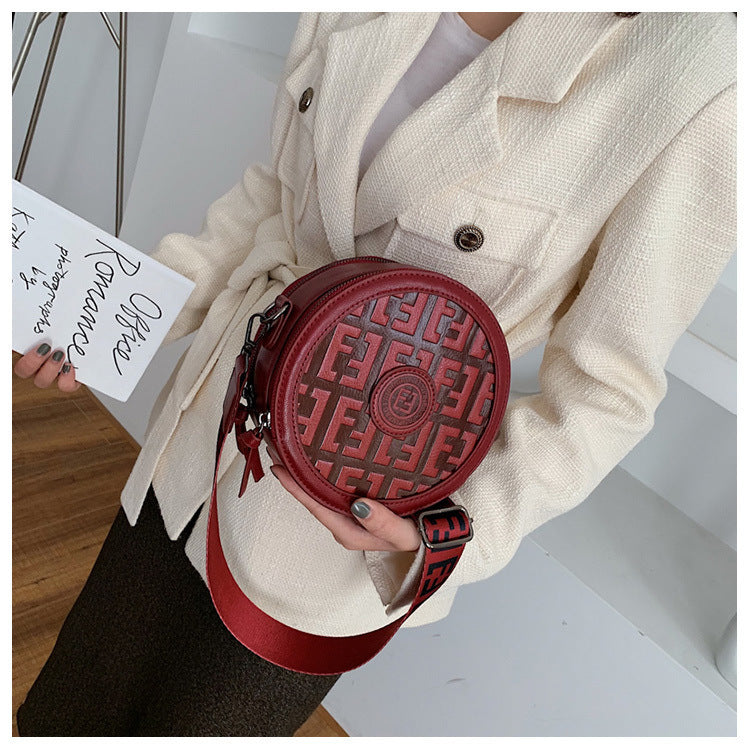Crossbody small round fashion bag