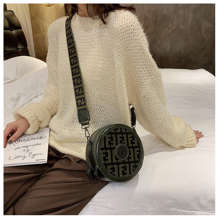 Crossbody small round fashion bag