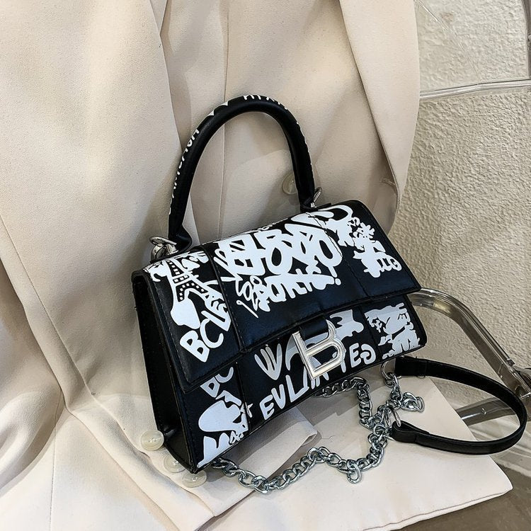 Personalized Simple Trend Graffiti Handbag