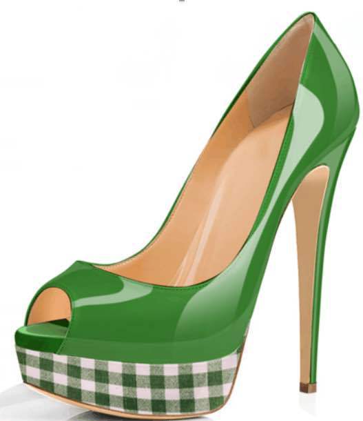 Cotton Candy Platform Heels