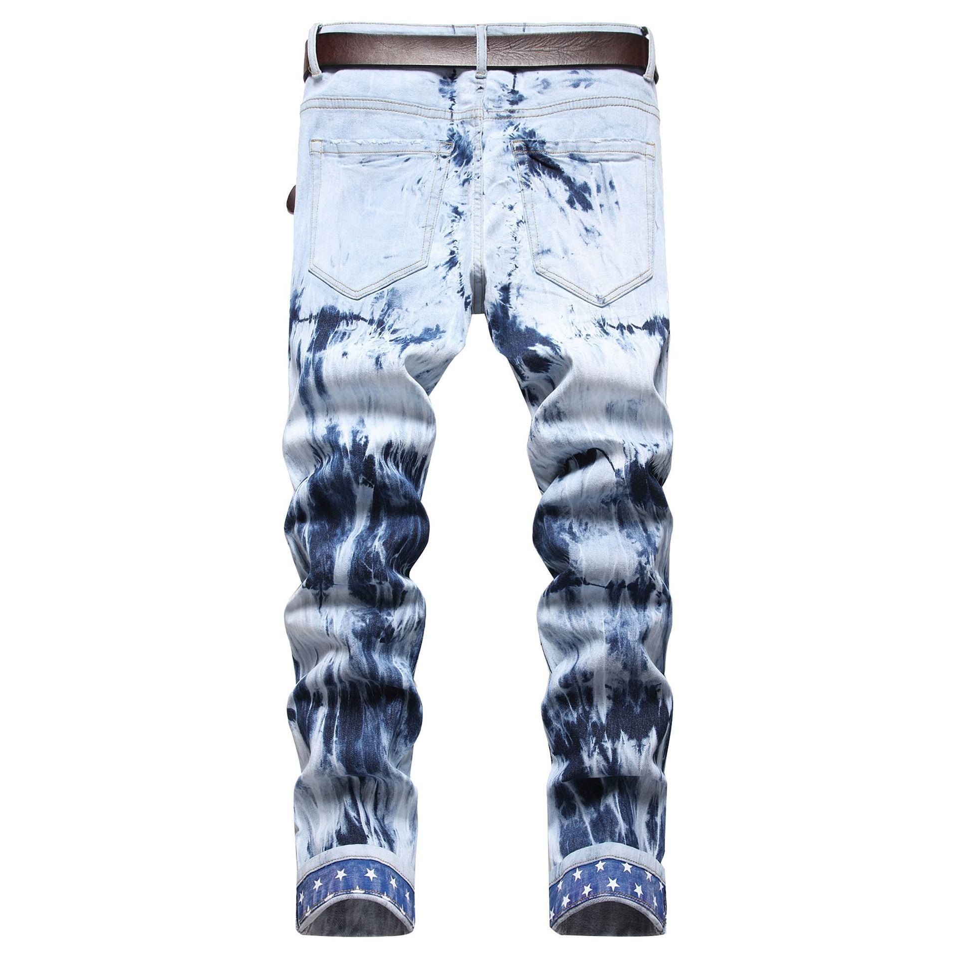 Embroidery Float Fashionable Denim