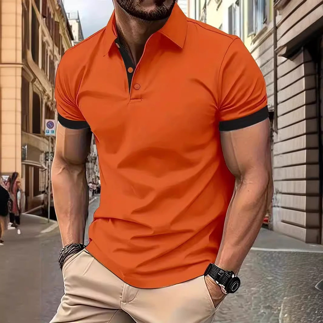Short Sleeve Business Casual Polo Shirts