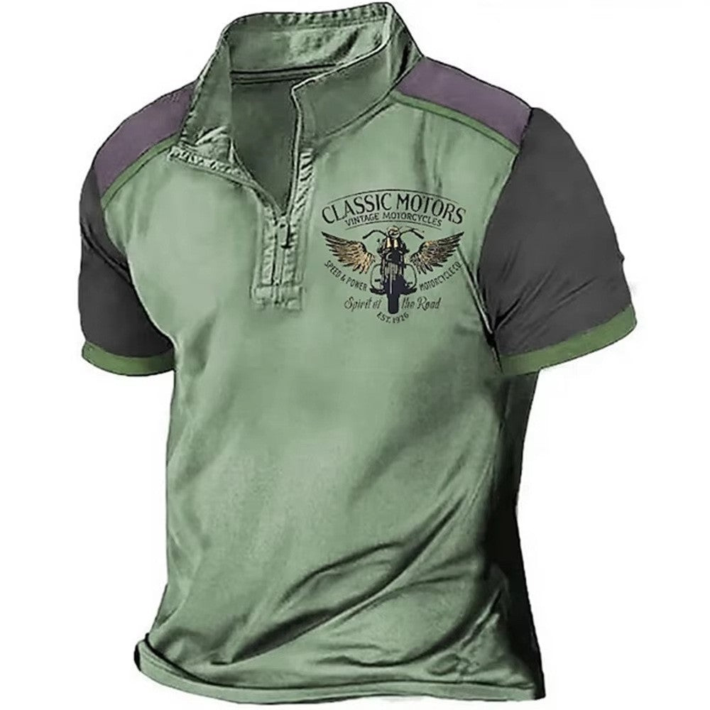 Golf 3D Printed POLO Shirt