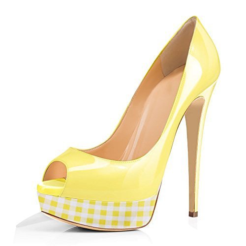 Cotton Candy Platform Heels