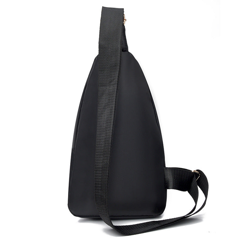 Nylon Rhombus Crossbody Chest Bag