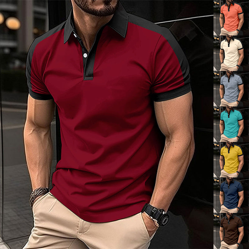 Short Sleeve Business Casual Polo Shirts