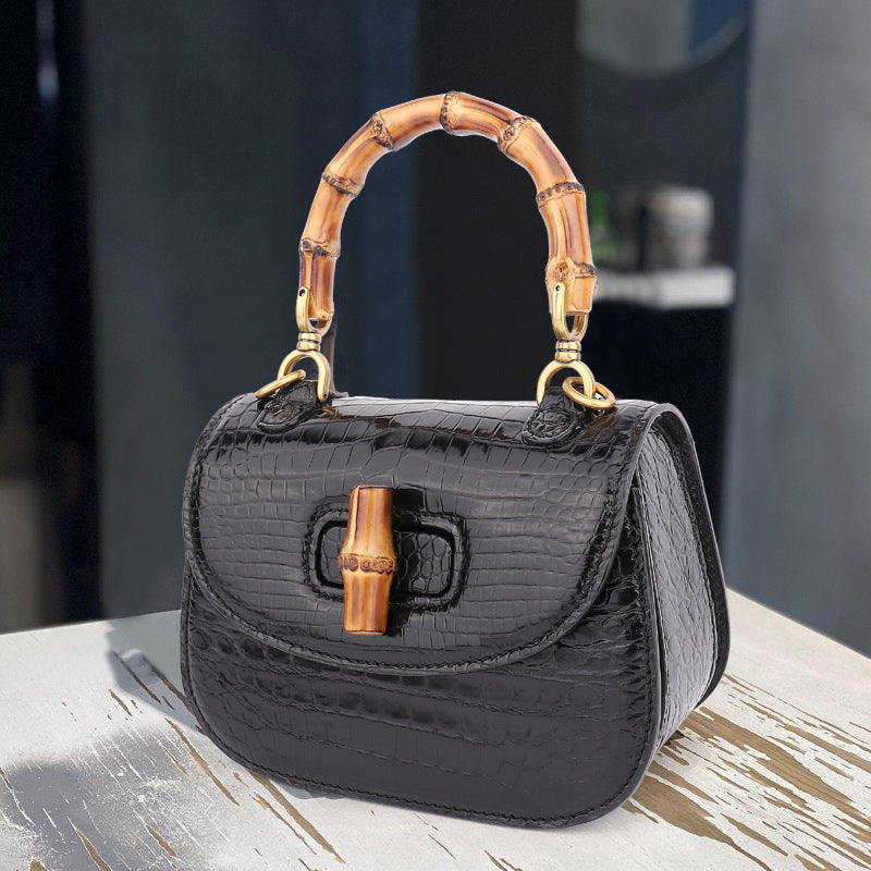 Women's Leather Hand-held Handbag