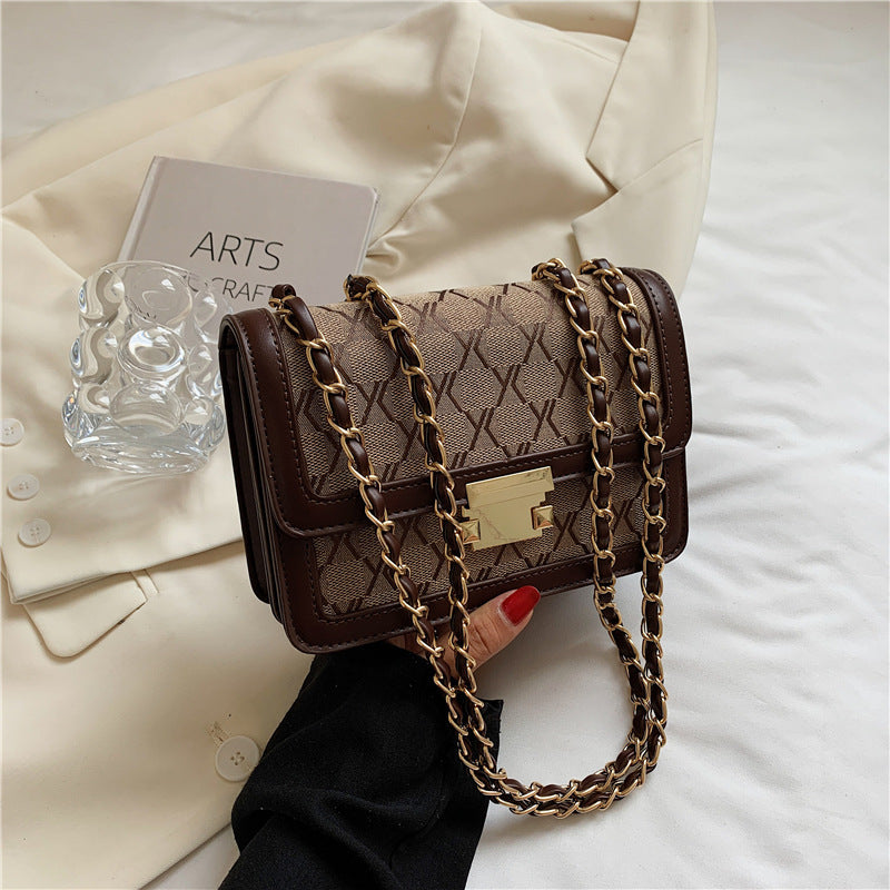 Versatile Retro Cross Body Small Square Bag
