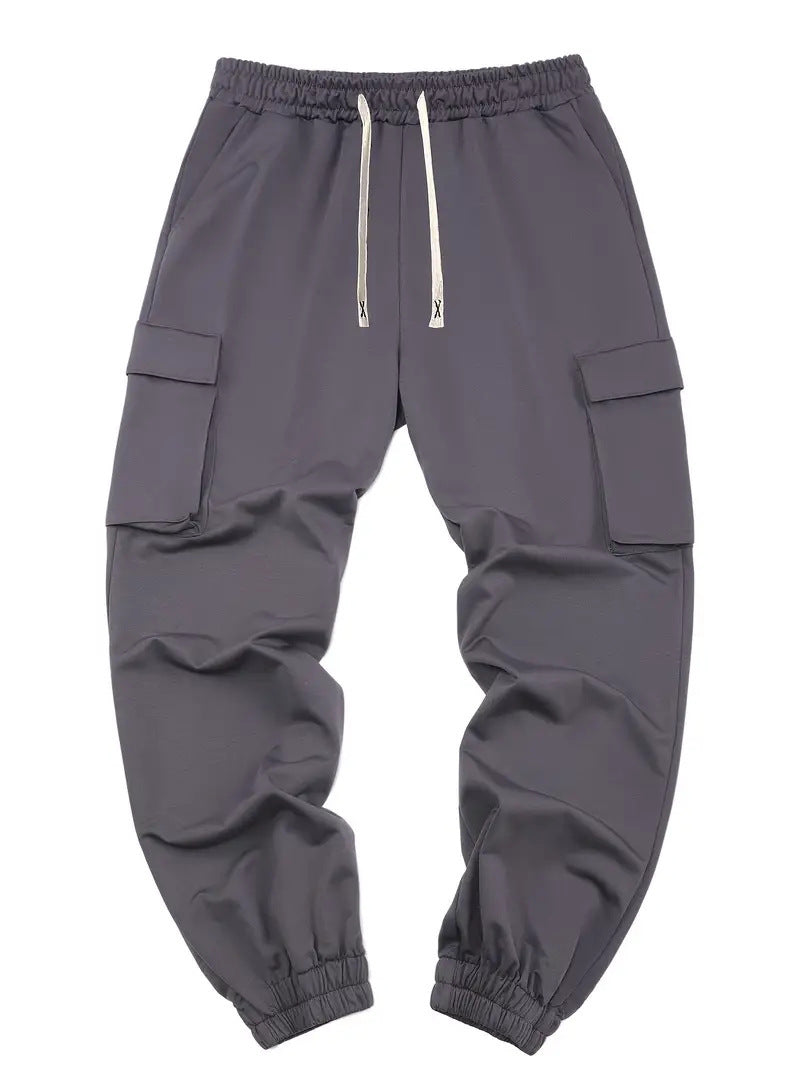 Multi-Pocket Workwear Pants