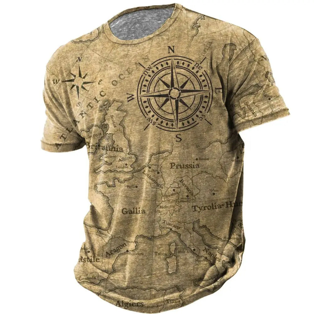 Casual Loose Short Sleeves Muscle T-shirt