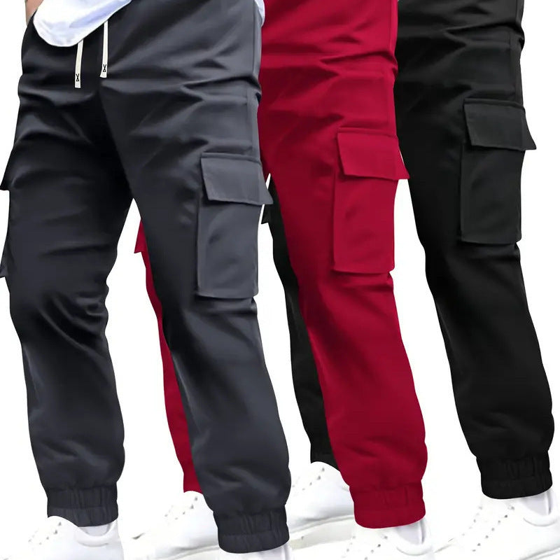 Multi-Pocket Workwear Pants