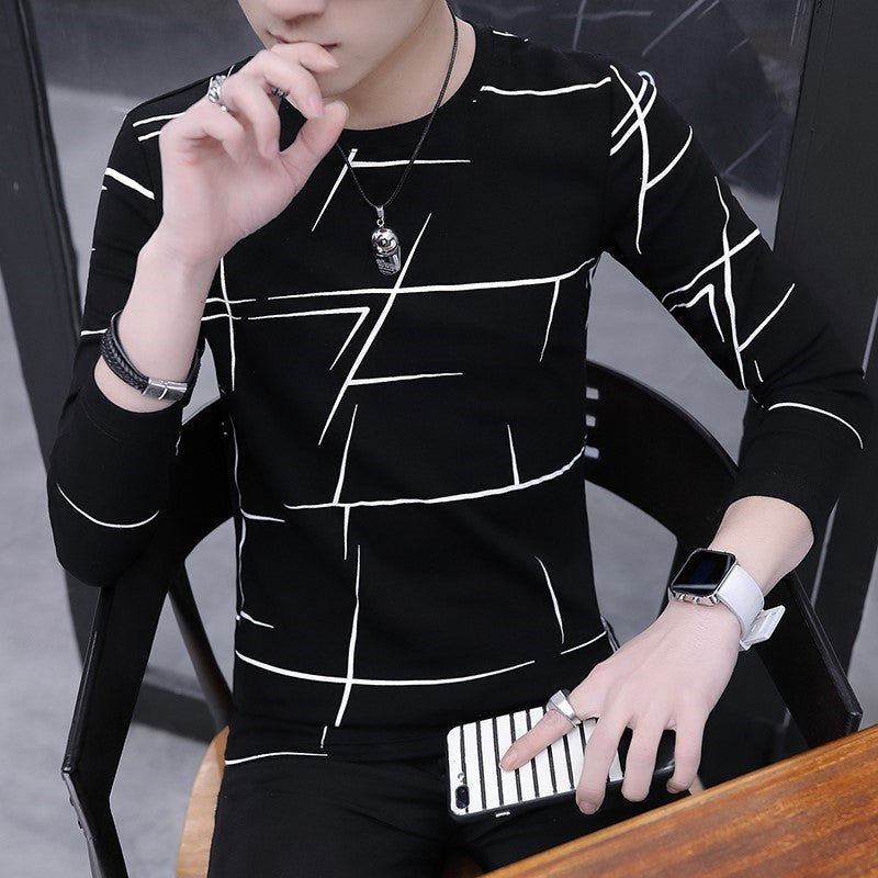 Long Sleeve Casual Slim Cotton T-Shirt