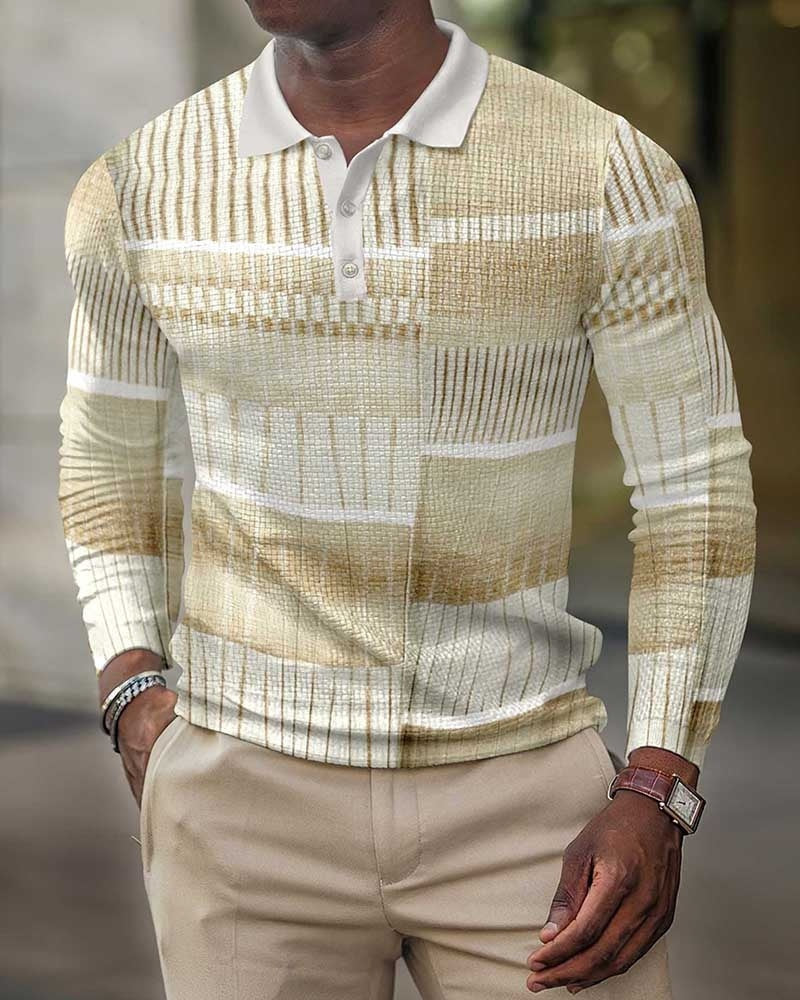 3D Printing Casual Retro Long Sleeve Top