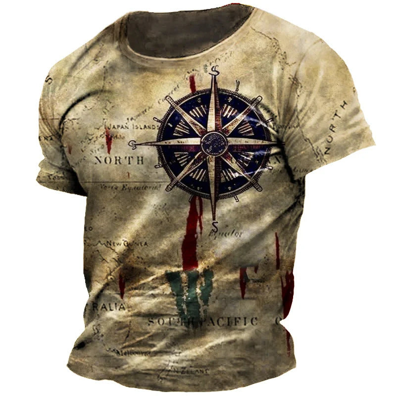 Casual Loose Short Sleeves Muscle T-shirt