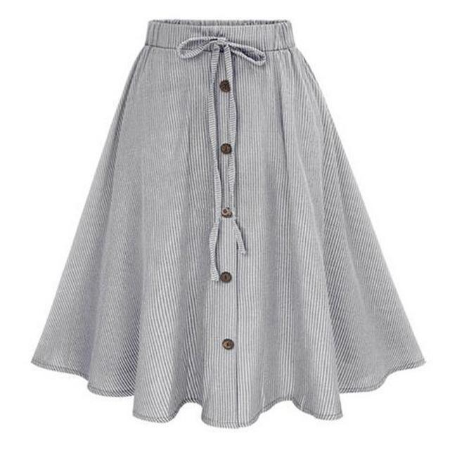 Vintage Stripe Skirt