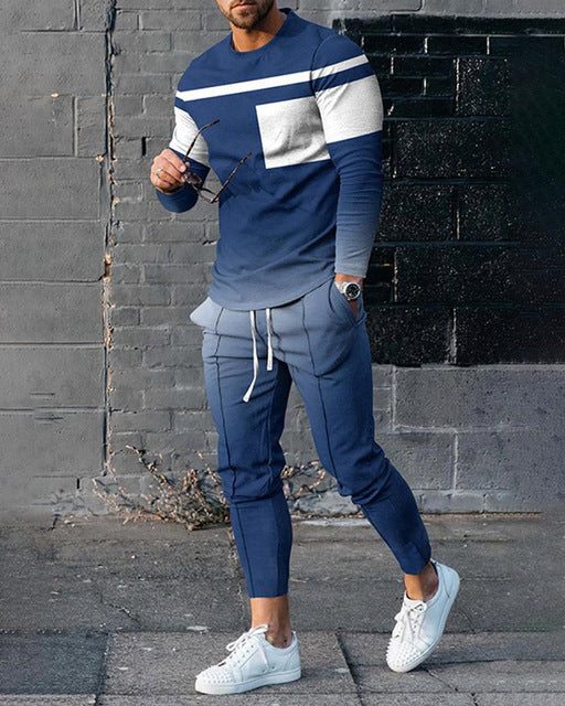 Sweater Suit Casual Round Neck Top
