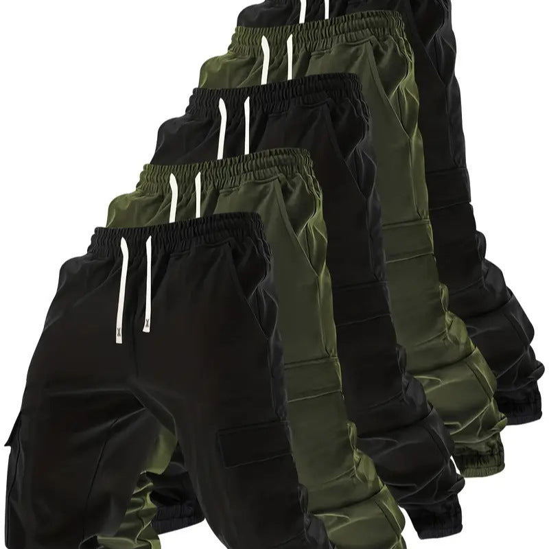 Multi-Pocket Workwear Pants