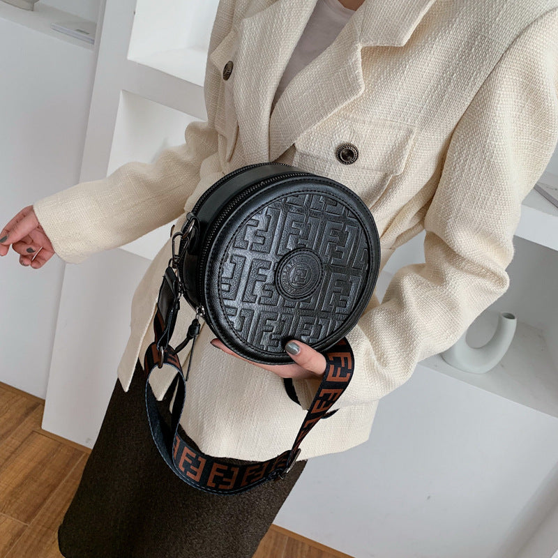Crossbody small round fashion bag
