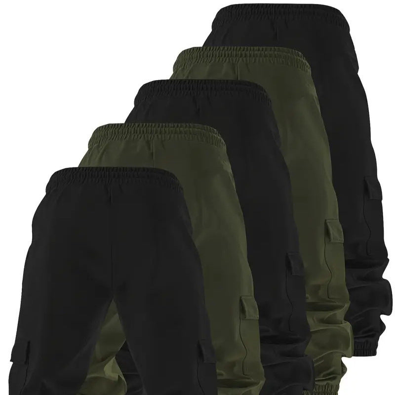 Multi-Pocket Workwear Pants