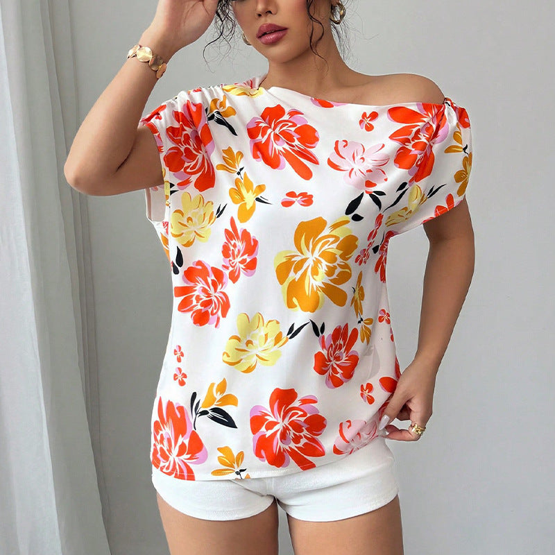 Vacation Style Short-sleeved Shirt