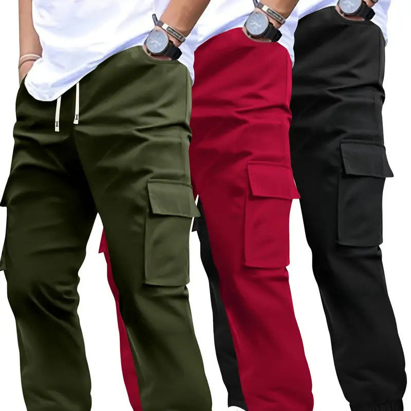 Multi-Pocket Workwear Pants