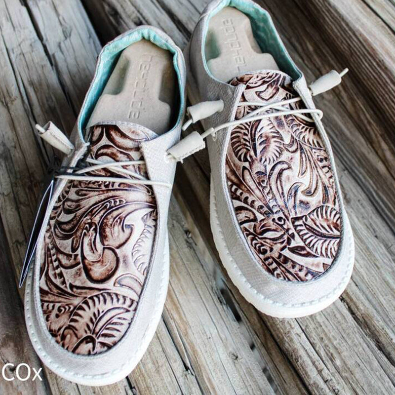 Low Top Canvas Casual Shoes