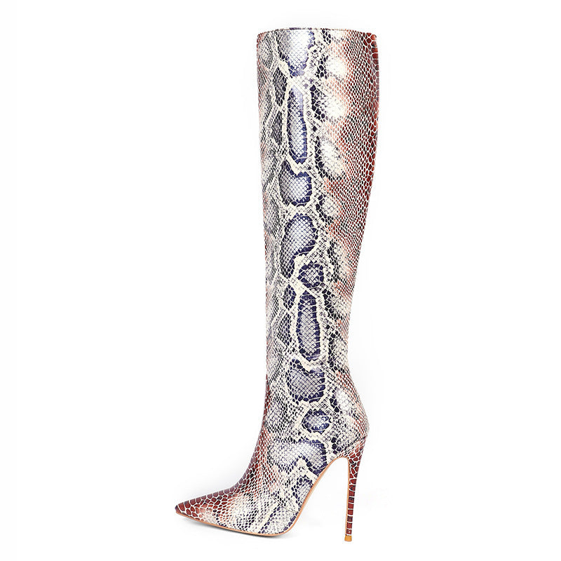 Stiletto Thigh High Boots