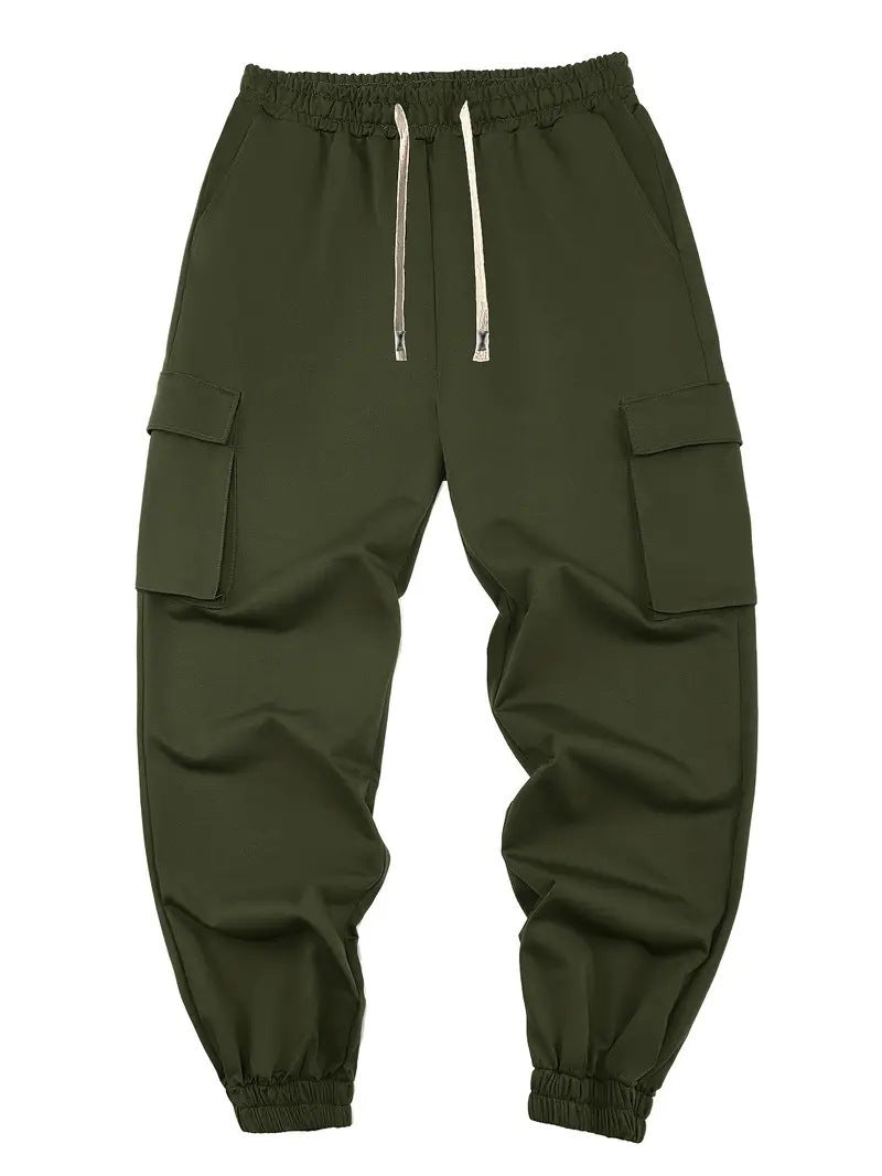Multi-Pocket Workwear Pants