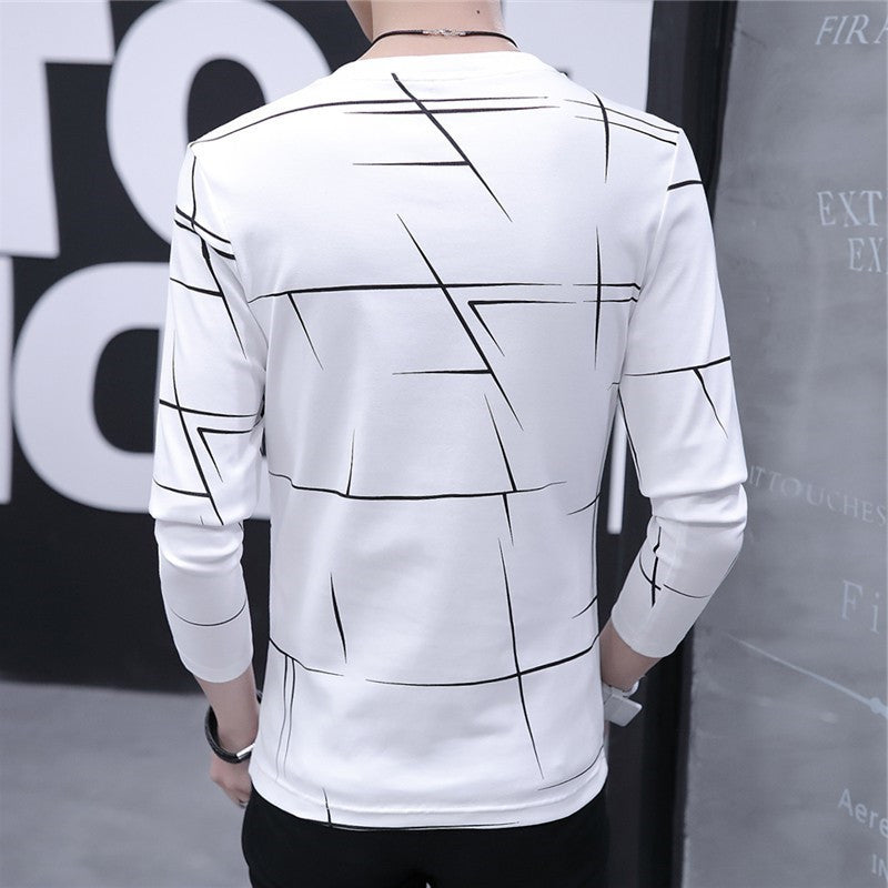 Long Sleeve Casual Slim Cotton T-Shirt