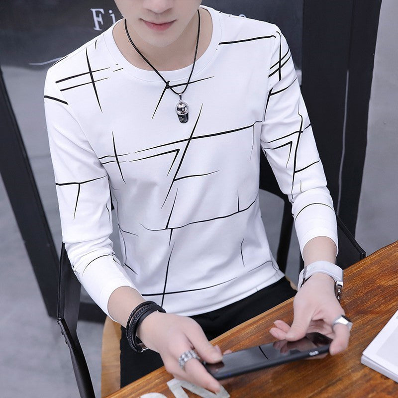 Long Sleeve Casual Slim Cotton T-Shirt